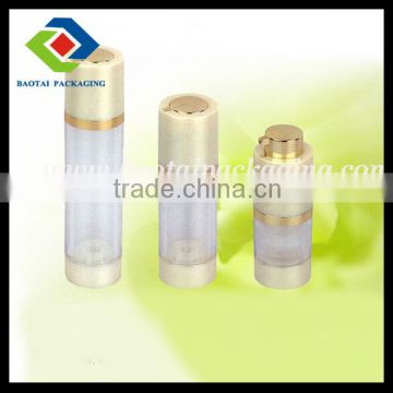 15ml 30ml 50ml plastic transparent airless container manufacturer