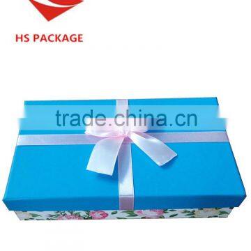 Wholesale Custom printed colored handmade cardboard gift box