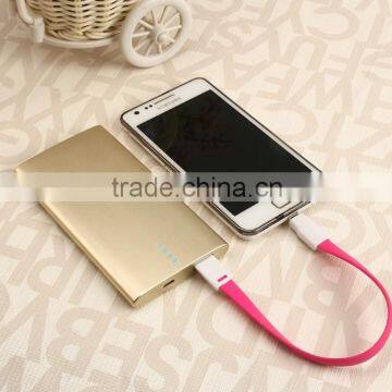 Mobile power supply for phone, 5000mah new design powerbank