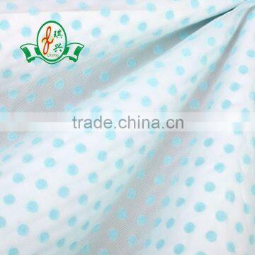 polyester spandex strong lightweight plain net fabric