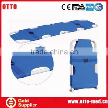 Epoxy coated steel ambulance stretchers