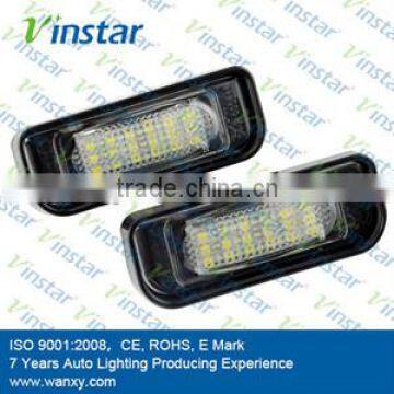 LED License Plate Lamp for BENZ W220 LED Lamp Type LED License Plate Lamp Emark LED License Plate Lamp