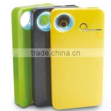 Gift Promotion Power Bank 2800mAh With LED Light Ring