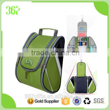 Promotional Toiletry Waterproof Wash Cosmetic Bags/Toilet Kit Travelling Make Up Bag/Toilet Bag with Pockets