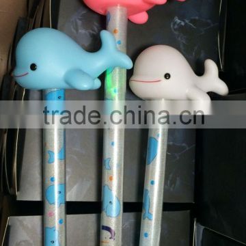 2015 Newest novelty whale sea animal led flashing stick