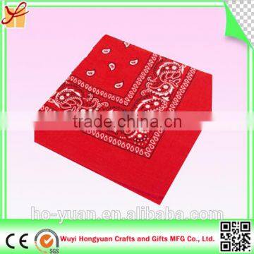 Fashion Neck Scarf Head Wrap Paisley Bandana Wristband Handkerchief Cotton