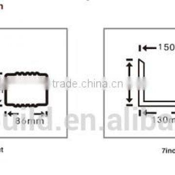 .New building material PVC rain water gutters PVC rain gutter system                        
                                                                                Supplier's Choice