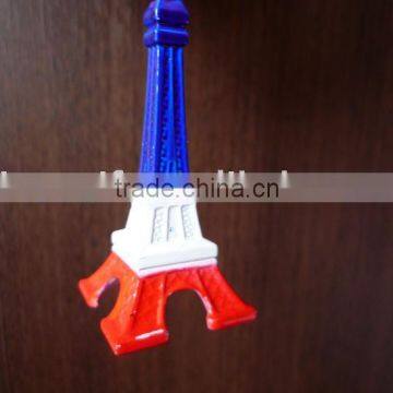 Eiffel Tower La tour Eiffel craft keychain