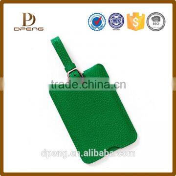 made in China oem Aeroplane Luggage tag leather Luggage tag