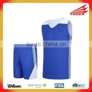 Hot selling polyester t shirt sport dry fit basketball uniforms