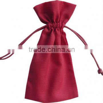 low price drawstring plain cotton gift bag wholesale