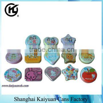 High Quality Candy Gift Tin Can Box (various Lids and Printing)