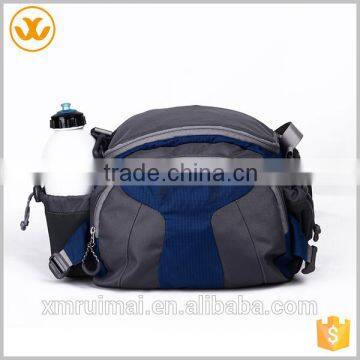 Hot sale in china men cycling cotton canvas bottle bag