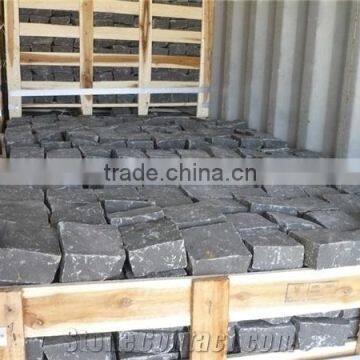 Paving Black Basalt Cobble Stone