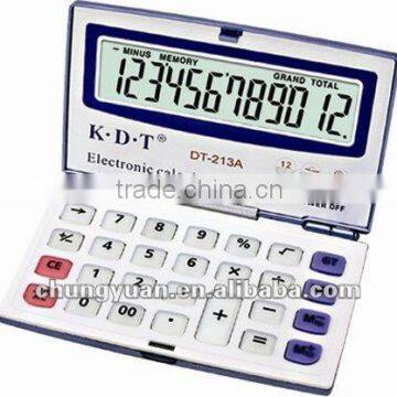 12 digit portable calculator DT-213A