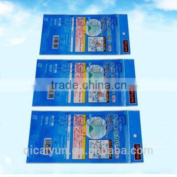 Colorful Printed Self Adhesive Seal OPP Plastic Bag With Header/opp header plastic bag