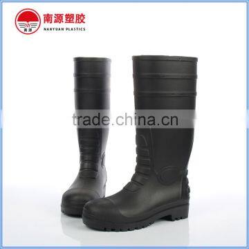 Whole Black Steel Toe PVC Safety Gumboots