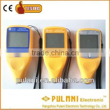 Built in both of Magnetic induction (F-probe) and eddy current (N-probe) car paint thickness check tool