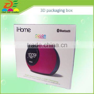 custom design logo electronic 3d cartoon animation plastic dvd box set packaging