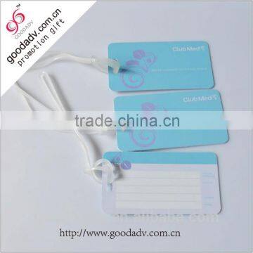 PVC travel tags / soft pvc luggage tag / plastic luggage tag for sale