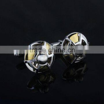 newest design 316L stainless steel cufflinks for men's shirts