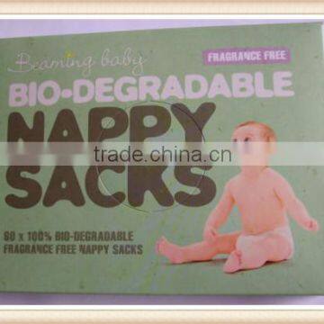 wholesale bnb-79 Baby Biodegradable Nappy Sacks Non Fragrance