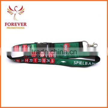 Wholesale Id Card Holder Woven Printing Lanyard