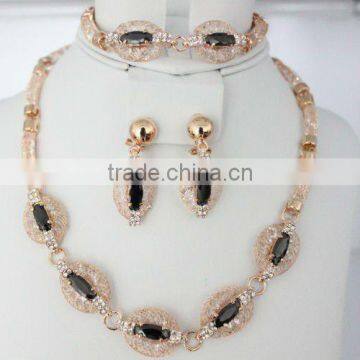 Fashion Latest Costume Diamond Large Bridal Fashion Jewellery Sets