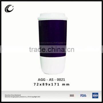 promotional new design plastic coffee cup plastic mini beer mug shot glass