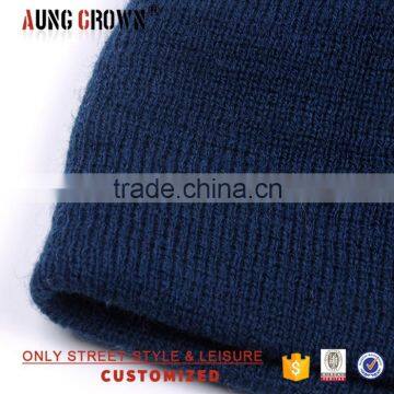 Top Quality Custom Knit Beanie Pom/top Pom Cuffed Beanie/3d Beanie photo-5