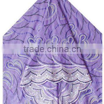 2013 African Swiss Voile Lace Fabric,100% Cotton Lace