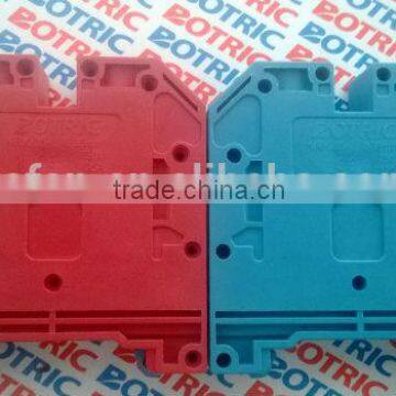 Screw Wire Electrical Connection Din Rail Terminal Block Connector photo-4