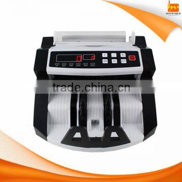 RS-232C Bill Counter Machine Money Counting Machine With MG UV Detection