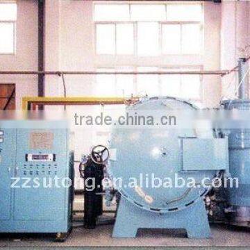 1350C High temperature vacuum furnace with high pressure for metal parts heat treatment