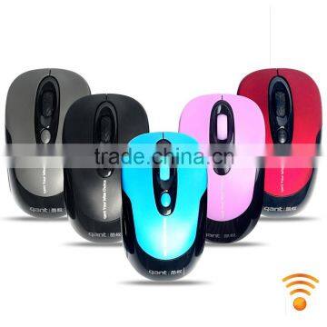 Adjustable 2000 DPI computer optical 6D drivers USB gaming mouse with multicolor breath LED light