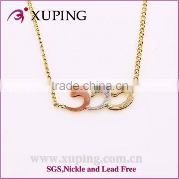 C204241-42000 Xuping new design hot sale multicolor fashion necklace