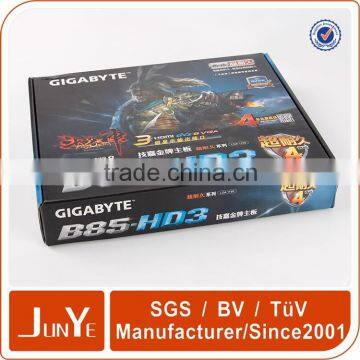 Hard Printed Folding Empty Corrugated Bottle Carton Boxes