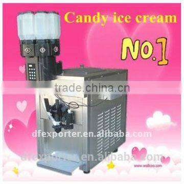 candy and fruit pulp ice cream machine