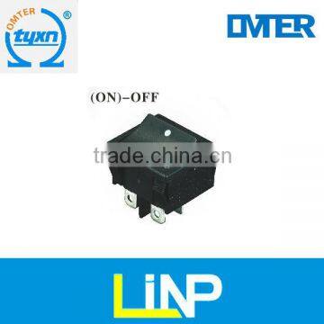 MR-4-240-C1N-BB rocker switch with led