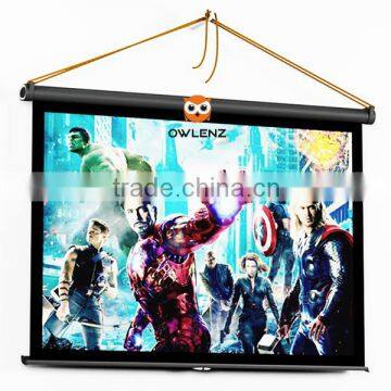 Hot Selling Portable Matte White 40'' 4:3 Table Projection Projector Screen