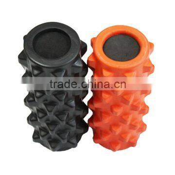 Eercise Therapy Yoga Foam Roller With Massage Point for Gym Eercise Massage Pilates12.5" 5" Teture Dotted PU Foam Roller photo-3