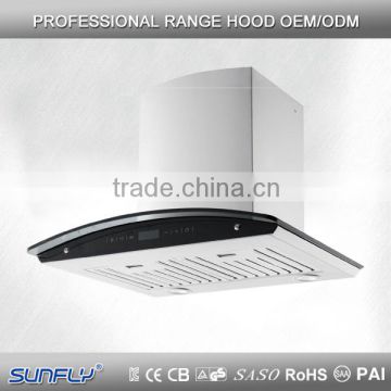 wall mounted fans kitchen chimney baffle filter with CE&RoHS LOH212-13G-60 BF(600mm)