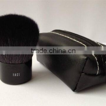 Best Goat Hair Cosmetic Kabuki Brush Makeup Your Own Brand Kabuki Brush with Makeup Bag