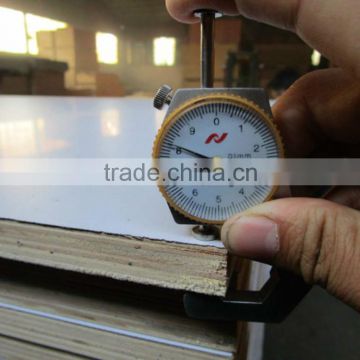 cheap price 18MM white hpl laminated plywood