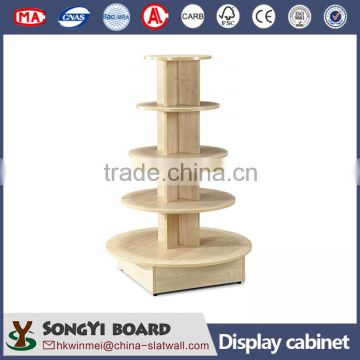 High End Wooden Store Display Cabinet And Wall Rack