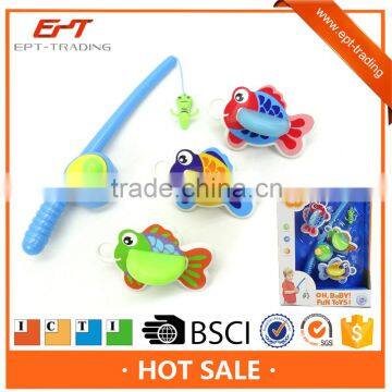 Funny intelligent baby fishing toys game for kids