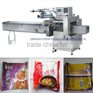 PLC Control Automatic Instant Noodle Horizontal Flow Packing Machine