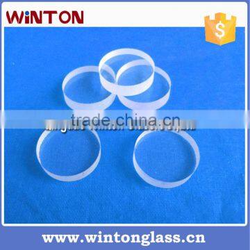 china clear quartz lense for sighting