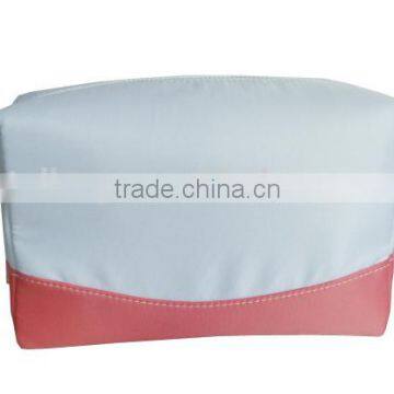 2016 New Coming Wholesale Custom pu Leather Polyester Vanity Bag Cosmetic Bag for Promotion,polyester for Main Body photo-4