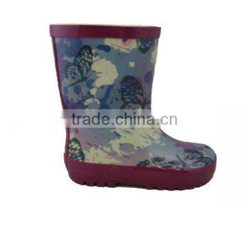 winter Kid Funky Durable Rain Boots child dress rubber boots 477